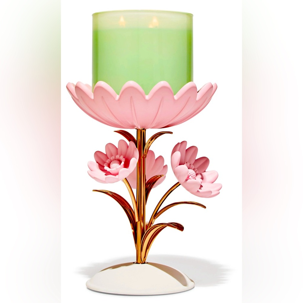 Bath and Body Works Flower Candle Holder